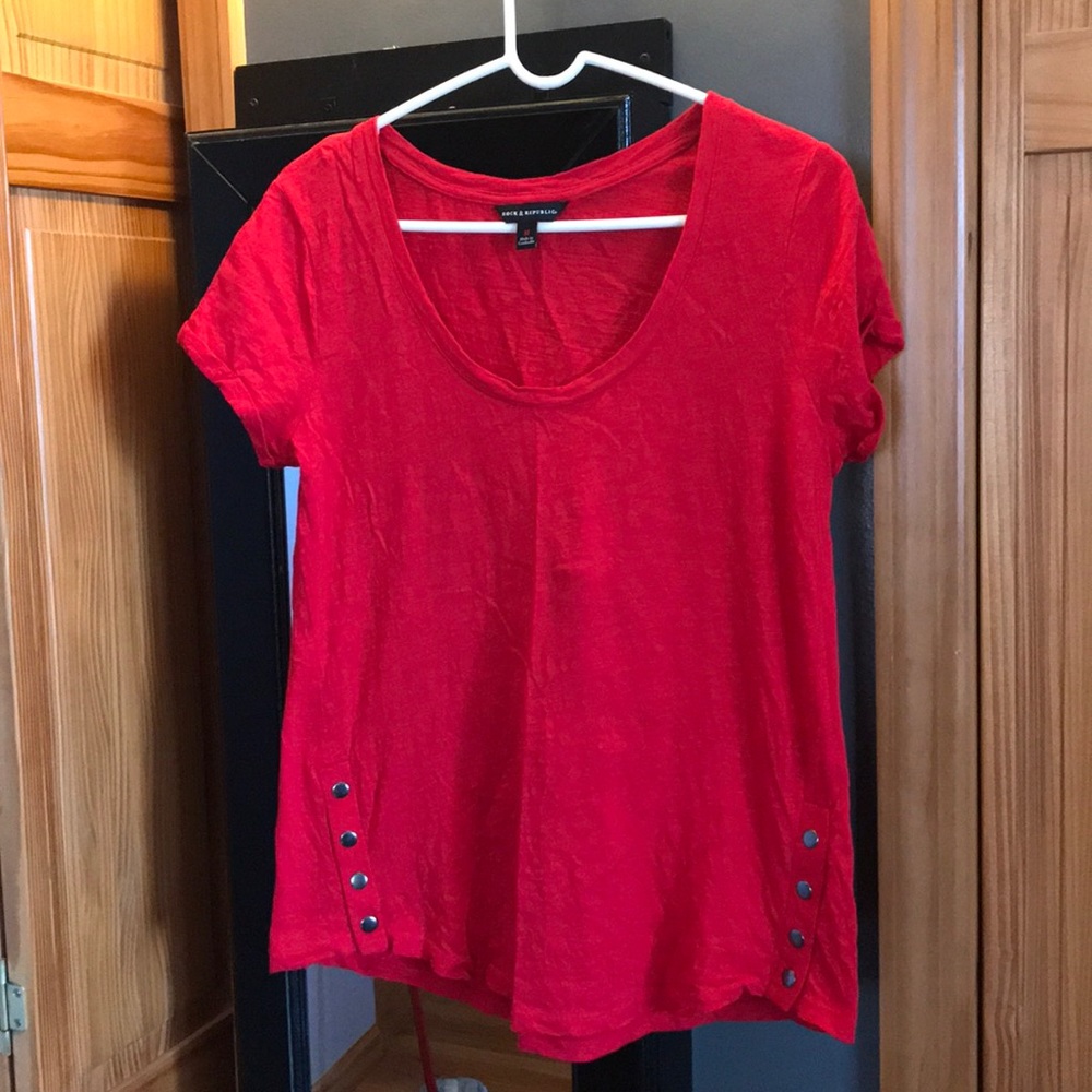 Rock & Republic Red Shirt